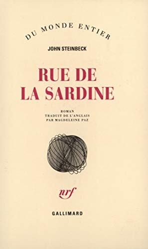 Rue de la sardine (Paperback, 1948, Gallimard)