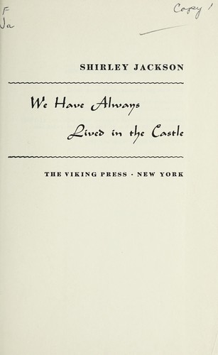 We havealways lived in the castle (Hardcover, 1984, Penguin Books)
